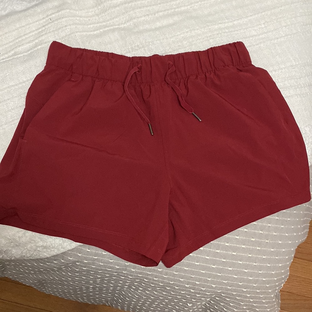 Avia red athletic shorts